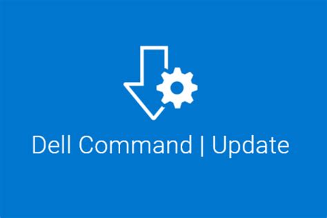 dell command update 4.9 windows 10