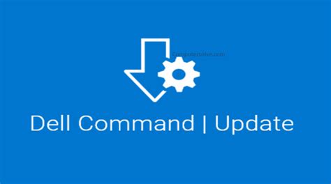 dell command update command lines