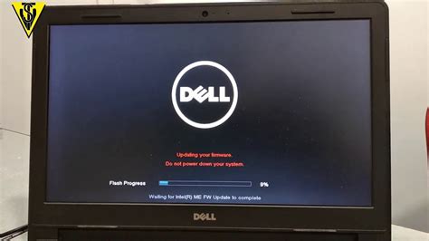dell laptop bios update failed