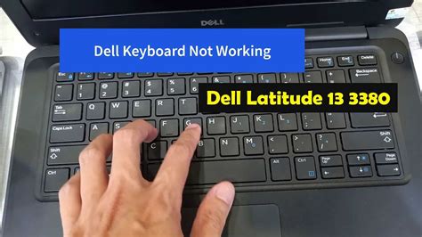 Dell Latitude 2 In 1 Keyboard Not Working