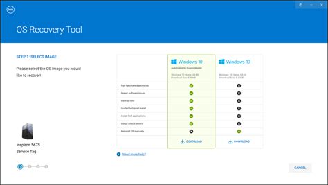 dell support assistant os recovery tools