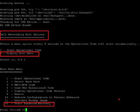 Dell Switch Reset Enable Password