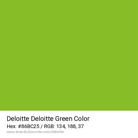 deloitte colour code