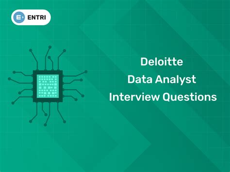 deloitte data analyst interview questions for experienced
