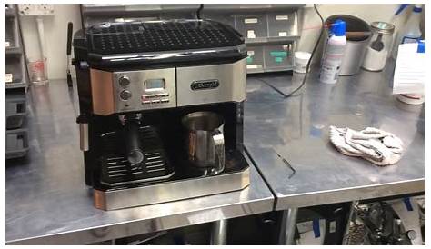 DeLonghi BCO 410 Schwarz 10 Tassen Kombigerät Espresso-/Kaffeemaschine