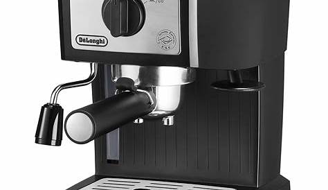 DeLONGHI EC860 Stainless Steel Espresso Maker with Automatic Cappuccino