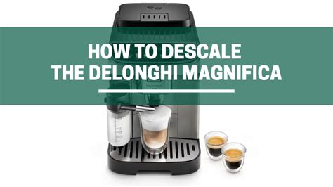 Delonghi Coffee Machine Descale Problem
