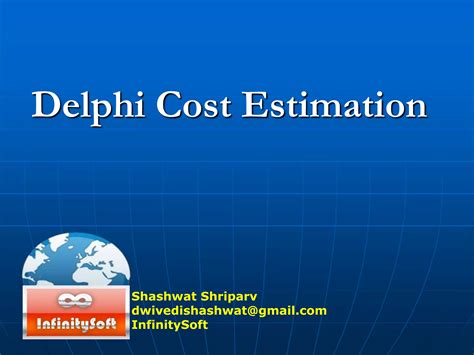 delphi cost estimation model in software engineering