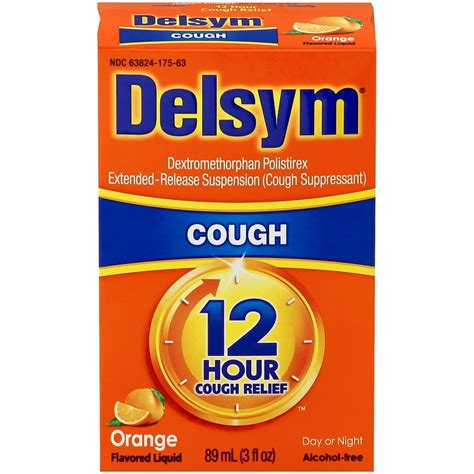 delsym 12 hour cough relief adult