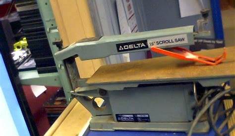Delta 40 150 For Sale 15" Scroll Electric Power Saw, Model No. EBTH