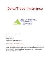 Delta Travel Insurance: Protecting Your Adventures In 2023