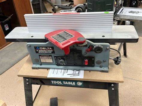 Upgrade Your Woodworking Projects with Delta 6 Variable Speed Bench Jointer – The Ultimate Tool for Precision and Efficiency