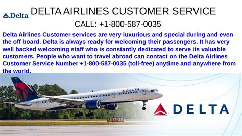 delta air lines phone number customer service