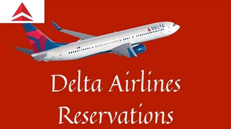 delta air lines phone number reservations