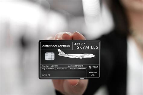 delta airlines american express reserve card