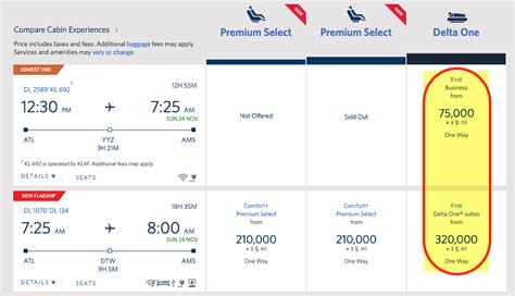 delta airlines miles booking