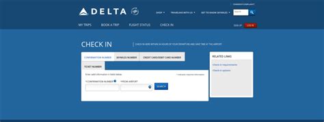 delta airlines web check in time