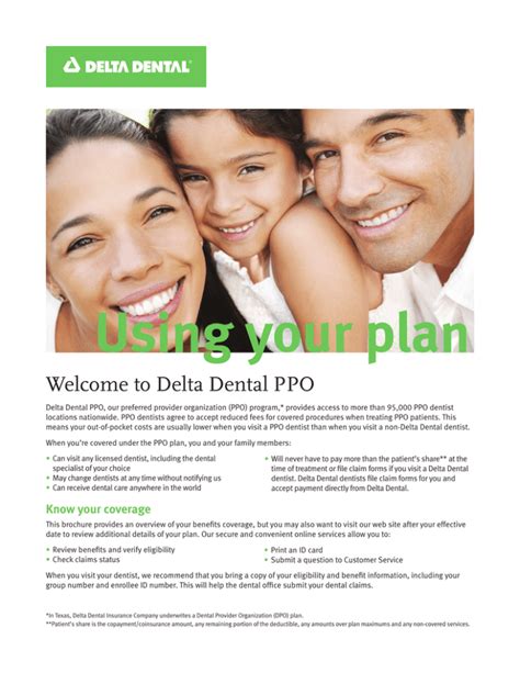 delta dental preferred provider plan