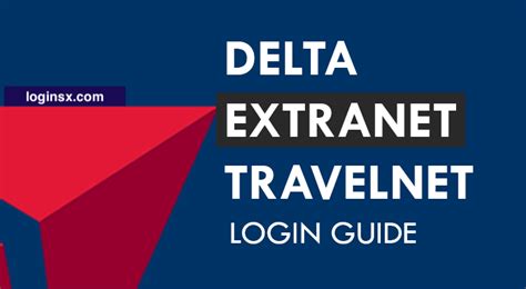 delta extranet landing page travelnet