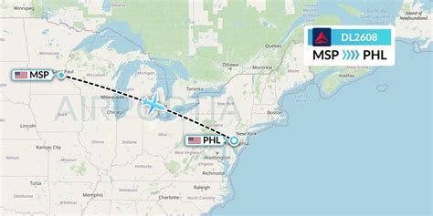 delta flight from minneapolis to philadelphia