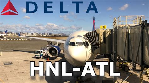 delta flight hnl to atl