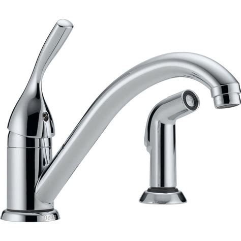 delta kitchen faucet with side spray