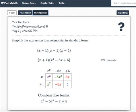 delta math answer key pdf