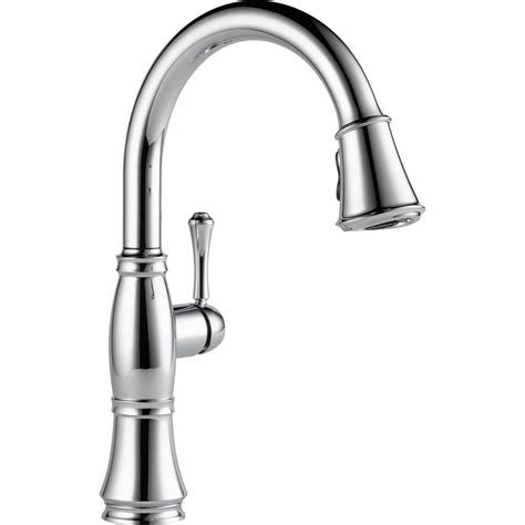 delta pull down kitchen faucet low pressure