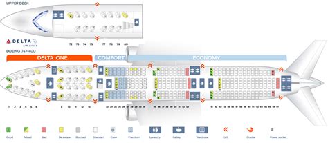 delta seat map