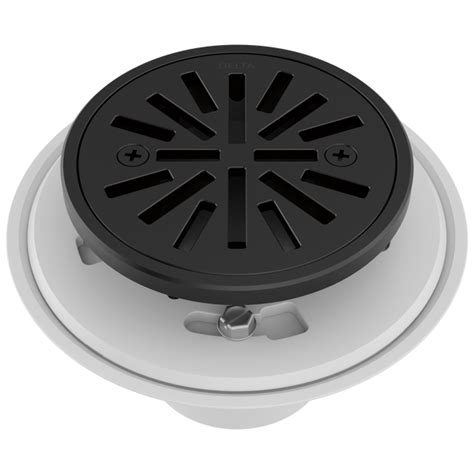 Delta Shower Drain Black