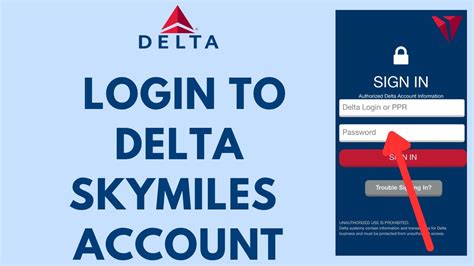 delta skymiles account log in