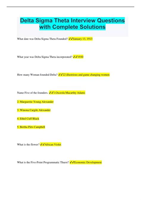 delta sorority interview questions