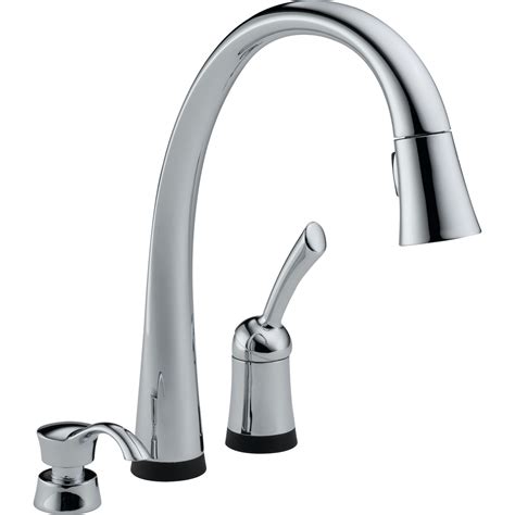 delta touch kitchen faucets with sprayer