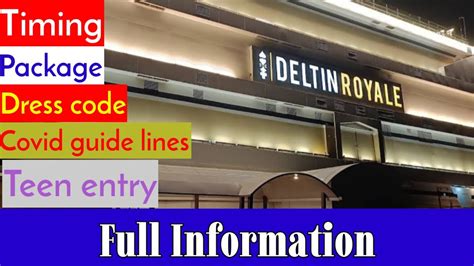 deltin royale dress code