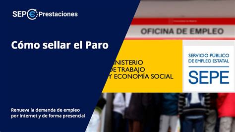 demanda de empleo sellar paro