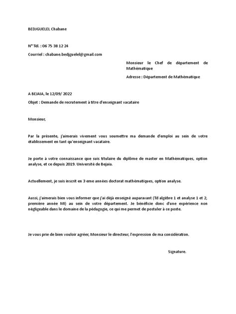 Lettre De Motivation Vacation Aide soignante Modele Lettre De