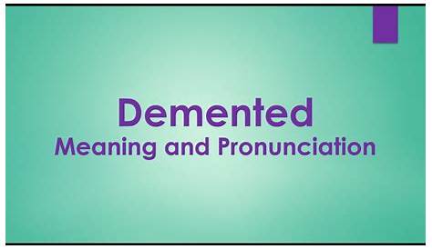 Dementia Definition, Symptoms & Care Video & Lesson