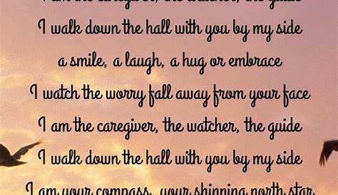 Dementia Poems For Caregivers 7 Best Images On Pinterest Alzheimers