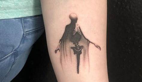 40 Dementor Tattoo Designs For Men Harry Potter Ink Ideas