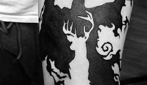 Dementor/Patronus from Harry Potter tattoo (my 9th piece
