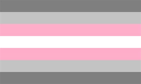 demi girl pride flag