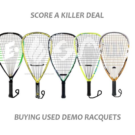 demo racquetball racquets for sale