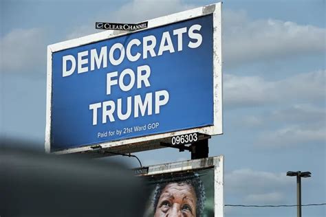 democrats for trump 2024 signs