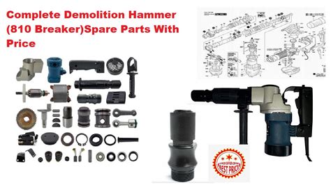 Demolition Hammer Machine Parts