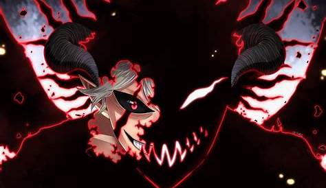 Demon King Black Clover Asta Demon "black Form" Poster By ShnCrimson2