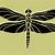 demon stencils template of dragonfly meaning