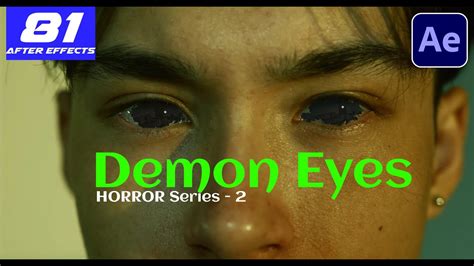 demon eyes tutorial after effects