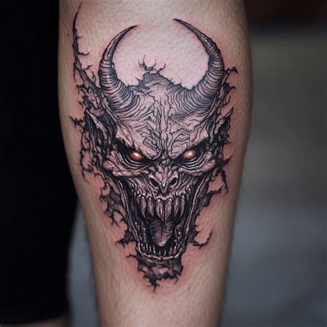 Demon Tattoo Design