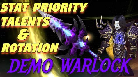 demonology warlock stats priority