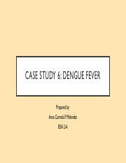 dengue fever case study